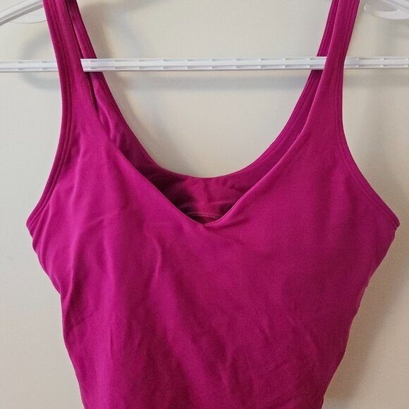 Lululemon Align Tank Size 8 Ripened Raspberry - Picture 2 of 4